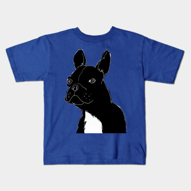 French bulldog Kids T-Shirt by vectormutt